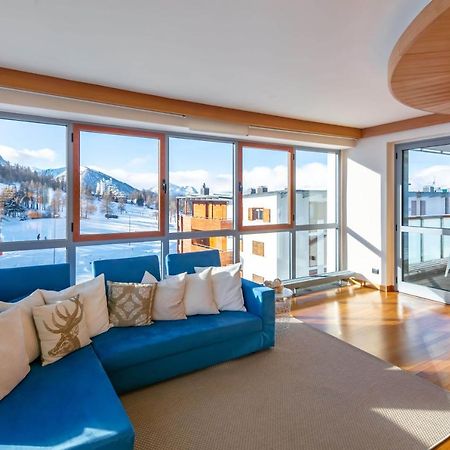 Terrazza Su Sestriere Lux Apartment Ngoại thất bức ảnh