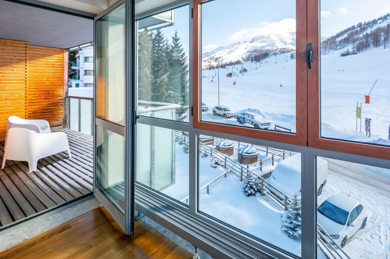 Terrazza Su Sestriere Lux Apartment Ngoại thất bức ảnh